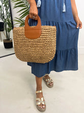 The Kirsten - Straw Handbag